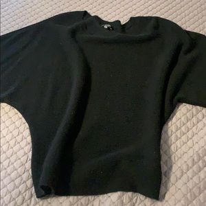 Loose fitted black sweater